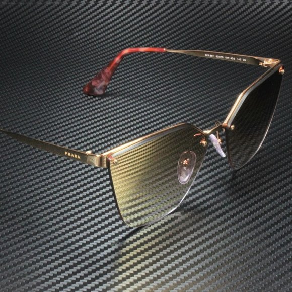 Prada Women's Pink and Gold Gradient Sunglasses! - Picture 3 of 4